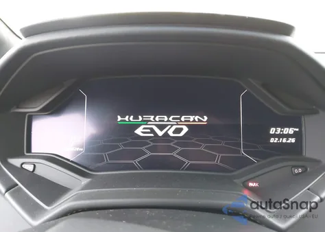 2020 Lamborghini Huracan Evo z USA, uszkodzony, nr VIN ZHWUF4ZF8LLA13591